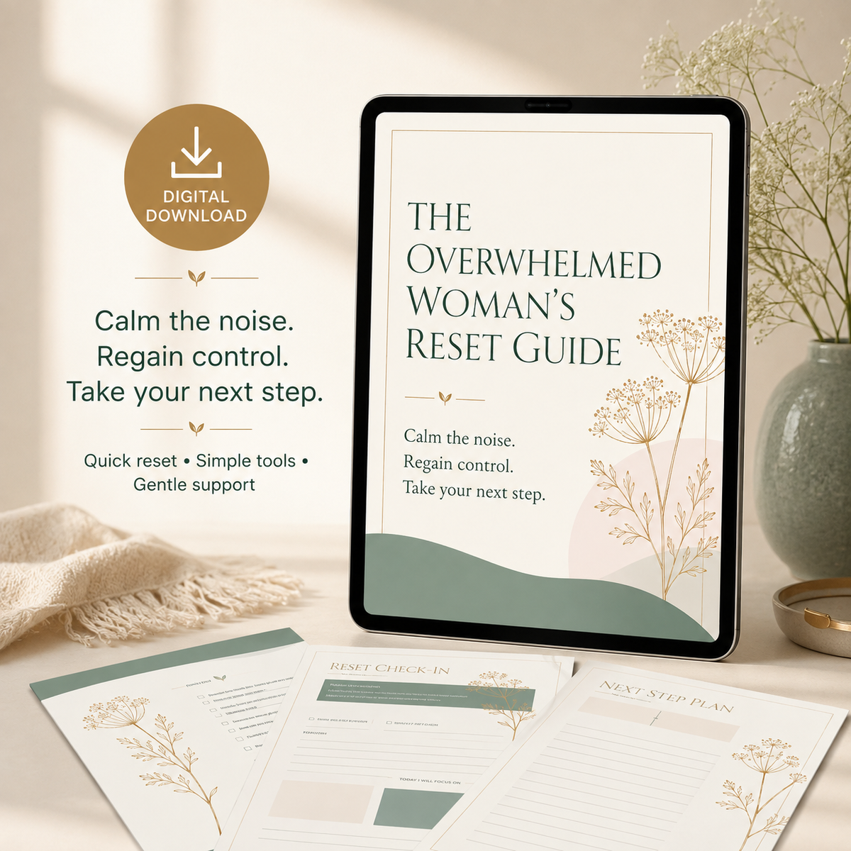 The Overwhelmed Women's 30 Day Reset Guide