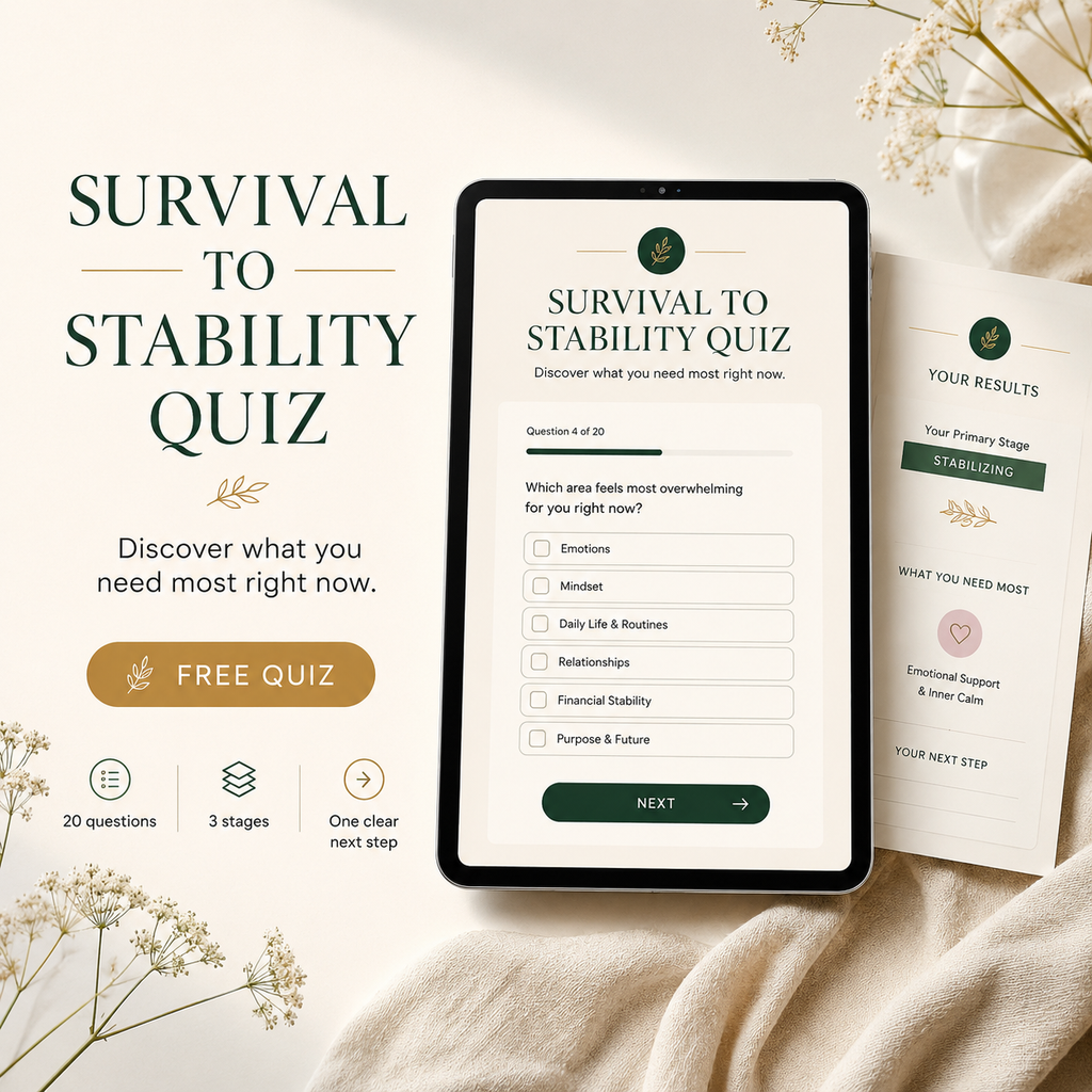 Survival to Stability FREE Quiz