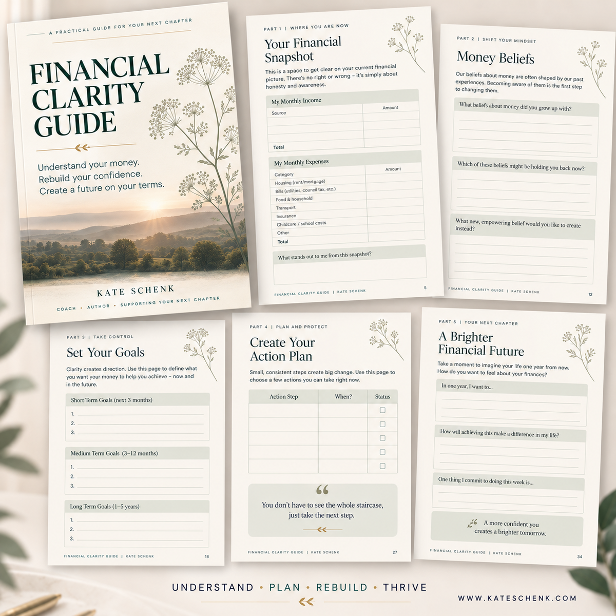 Financial Clarity Guide - The Divorced Woman's No Shame guide to Understanding Her Money Again