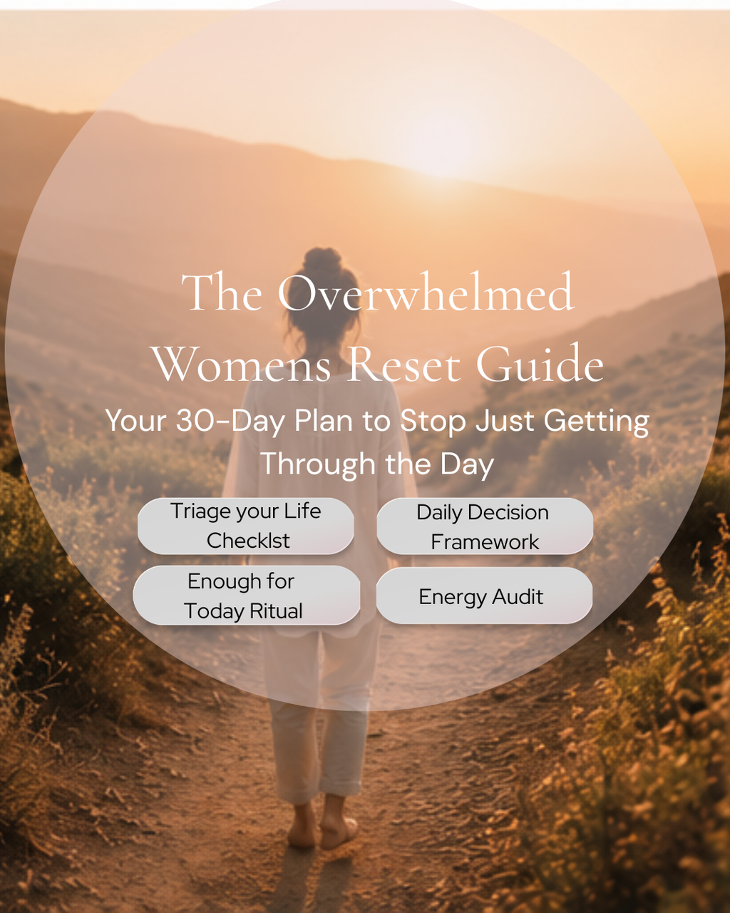 The Overwhelmed Women's 30 Day Reset Guide